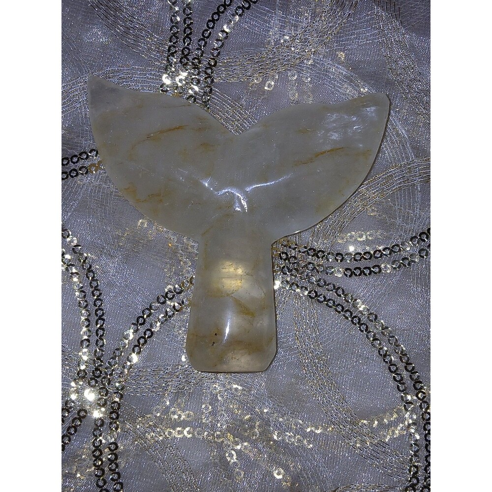 Golden Healer Crystal Mermaid Tail